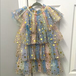 Lola + the Boys Toddler girl tiered tutu dress size 2/3